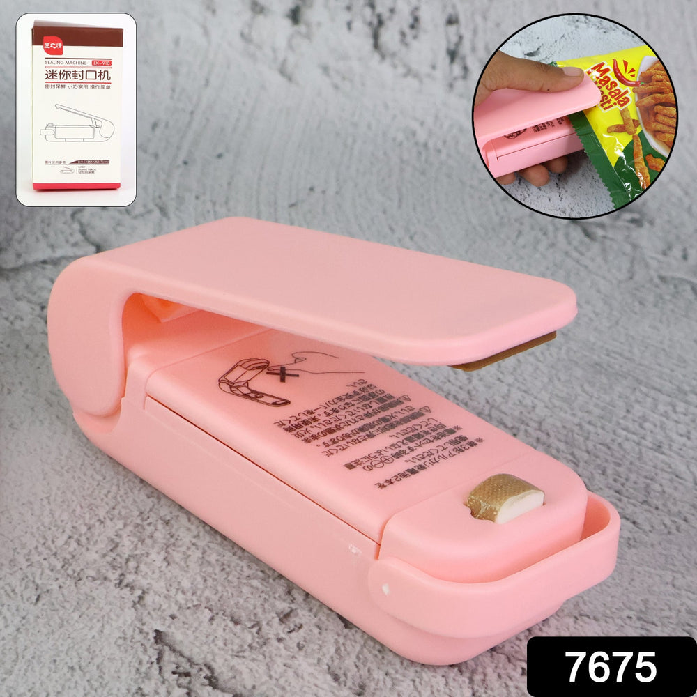 Mini Plastic Bag Sealer Portable Travel Essential Organizer