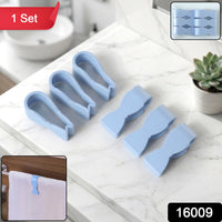 Close-up of colorful towel clips showcasing strong grip and durability