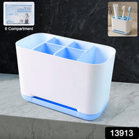 Toothbrush Holder Stand Multipurpose Storage Organizer Container Storage