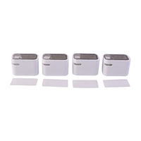 Self Adhesive Dustproof Toothbrush Holder – Space-saving Wall Mount Your Brand