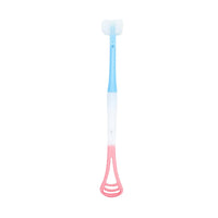 Baby Tongue Cleaner – Soft Silicone 2-in-1 Oral Massager Your Brand