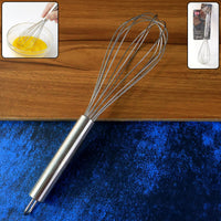 Stainless Steel Wire Whisk Kitchen Storage Organizer Solution