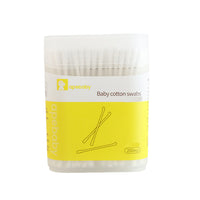 Baby Cotton Swabs – Ultra-Soft Double-Tip Safety, 200 Pc Your Brand