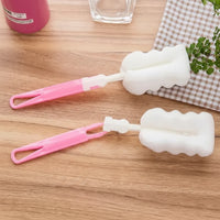 Silicone Bottle Cleaning Brush – Long Handle for Gentle, Deep Reach Your Brand