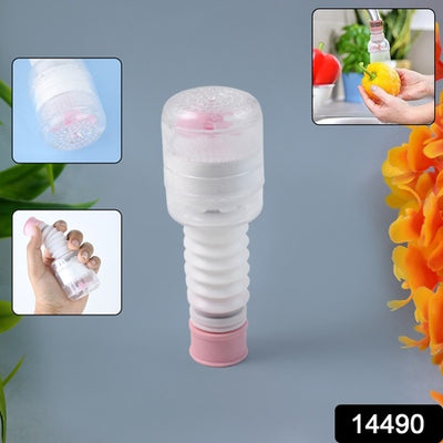Flexible Plastic Faucet Extender Bathroom Organizer Storage Solution
