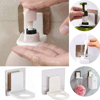 Adhesive Bathroom Hook – No-Drill Shampoo Holder | VelvetBubbles Your Brand