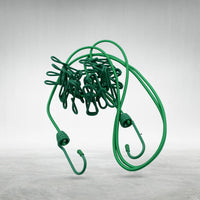 Portable Clothes Drying Rope – Elastic with 12 Clips | FERVENT Your Brand